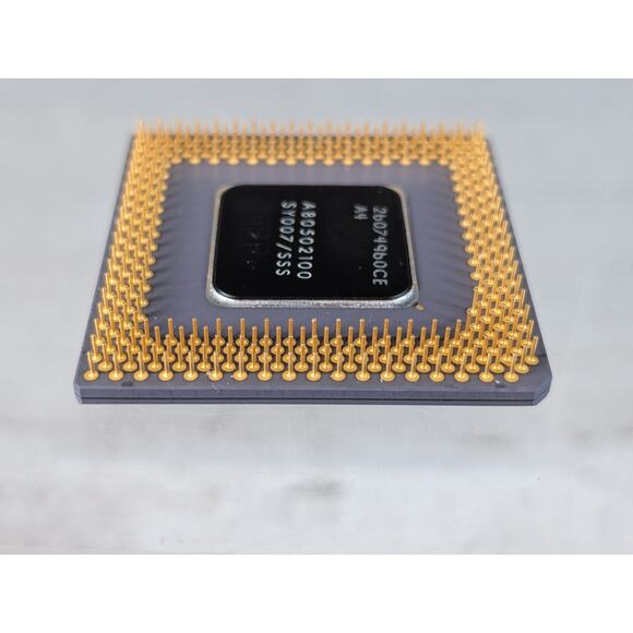 Intel Pentium 100 A8050210 SY007 E0 CPU Processor Socket 5 Socket 7 NO FDIV BUG - Picture 3 of 5